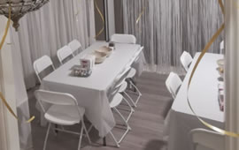 White Plastic Folding Chairs