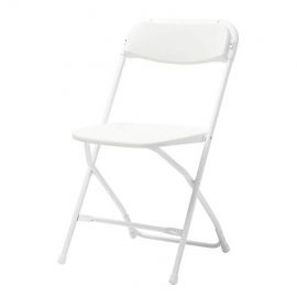 White Folding Chair Hire