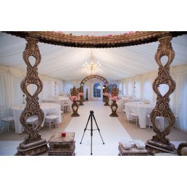 Wedding Marquee in Harrow - Arch at entrance