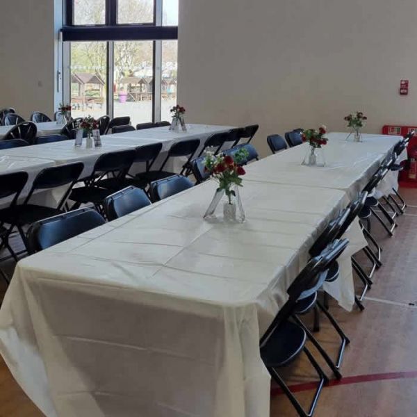 Folding Chair Hire Black